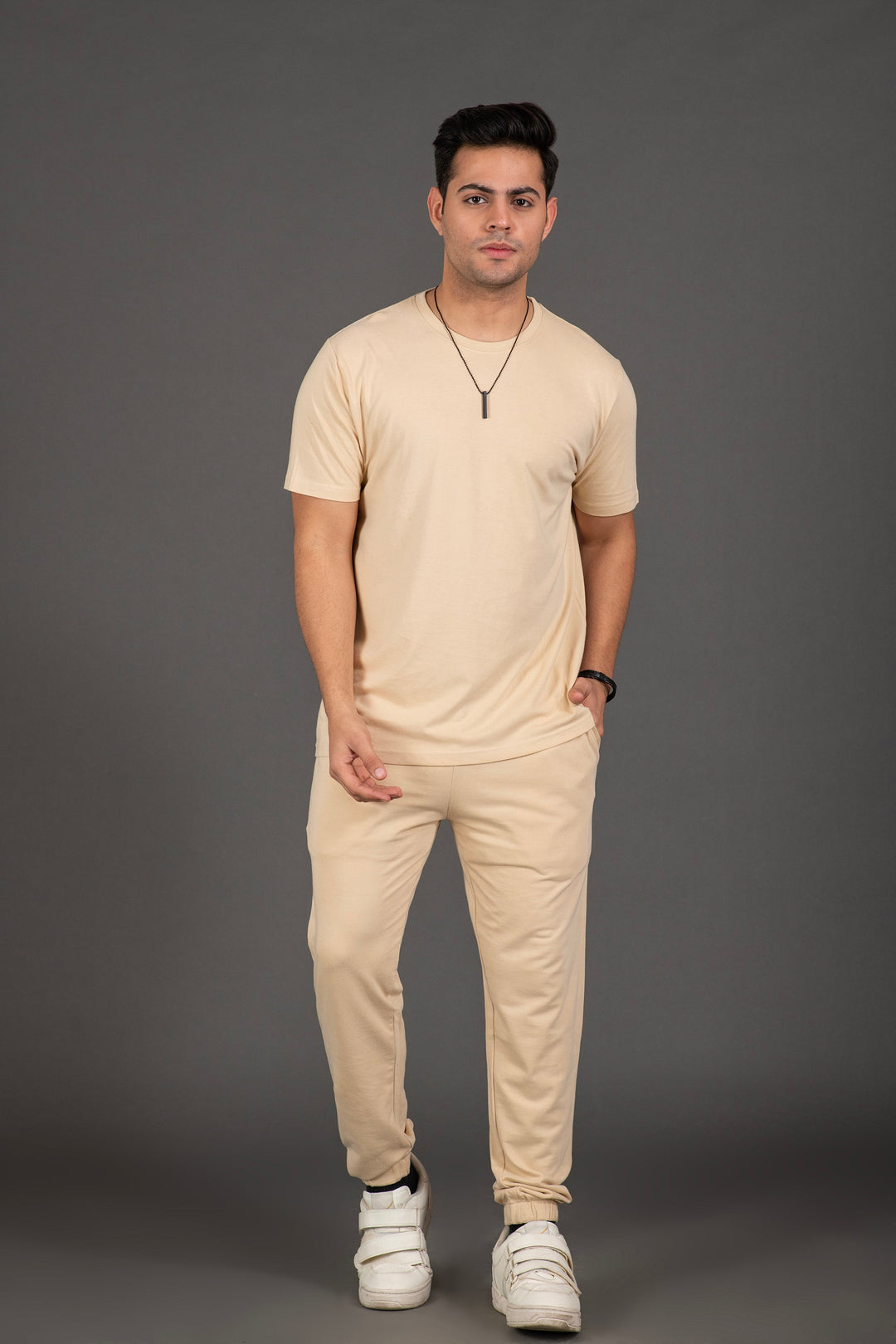 Bambians Breezy Sand Bamboo Co-ord Set