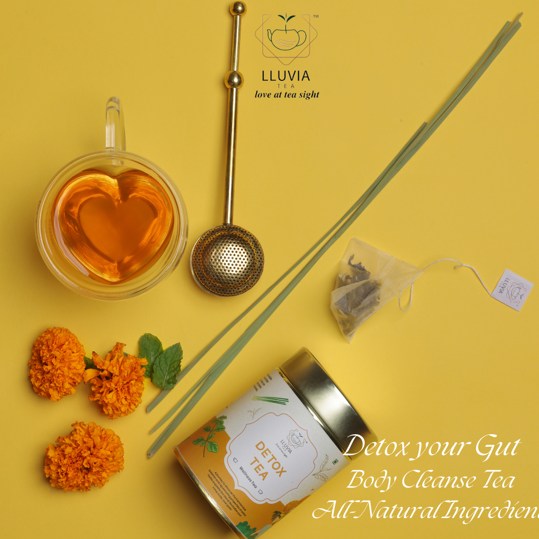 Lluvia Tea Detox Tea - Detoxification | Weight Loss | Improved Digestion (50 gm)