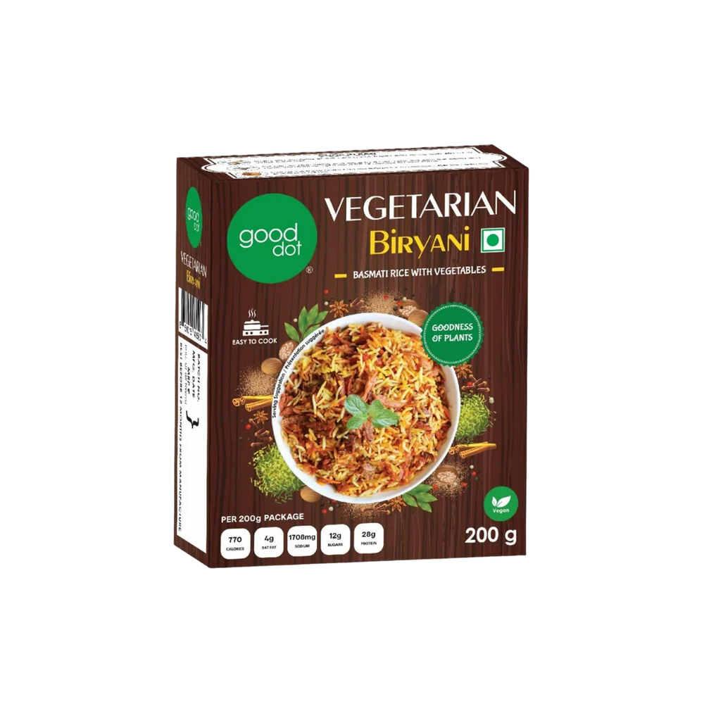 Gooddot Vegan Biryani (Pack of 4)
