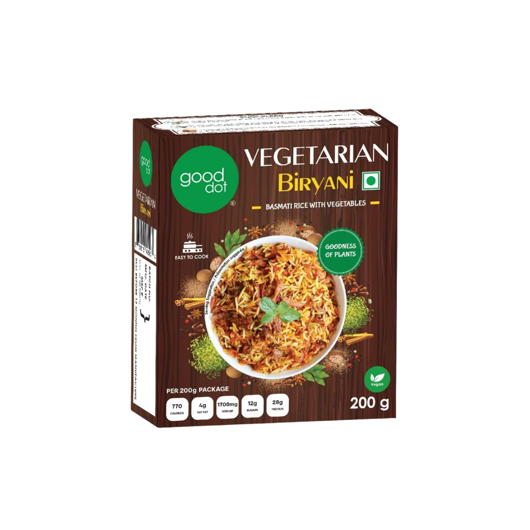 Gooddot Vegan Biryani (Pack of 4)