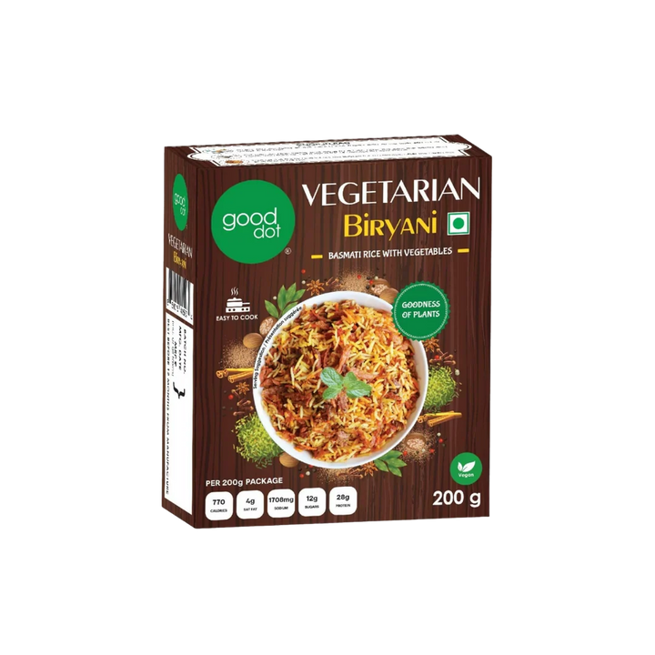 Gooddot Vegan Biryani (Pack of 4)