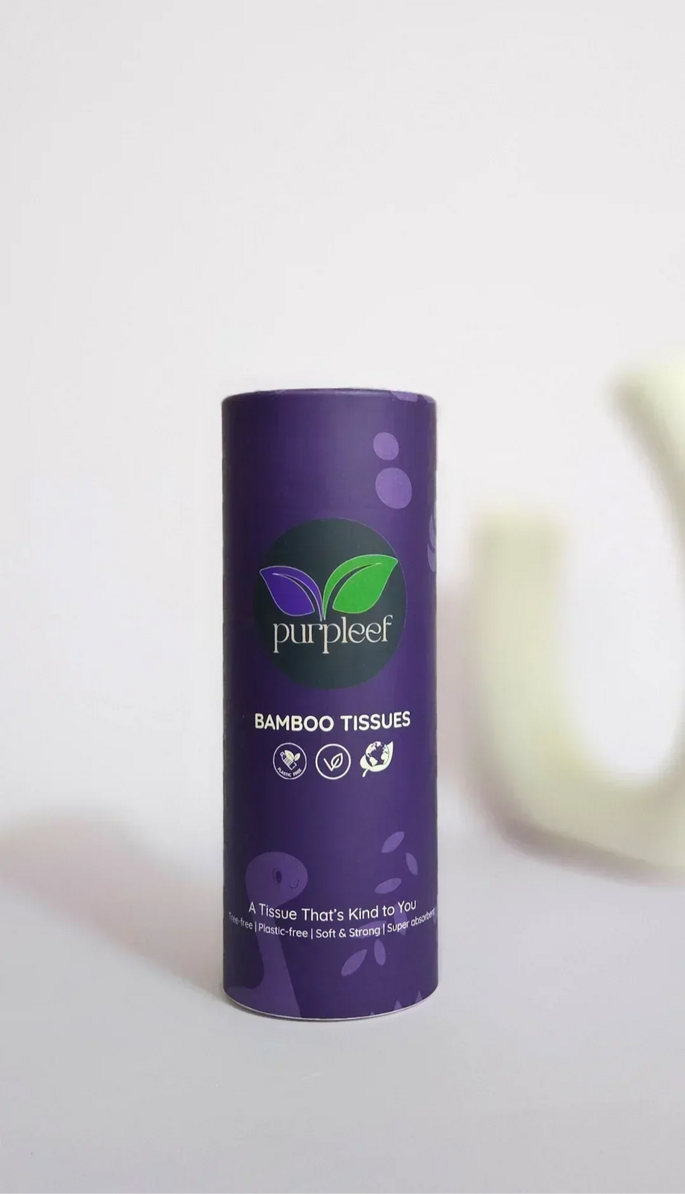 Purpleef Bamboo Facial Tissues | TrueFiber