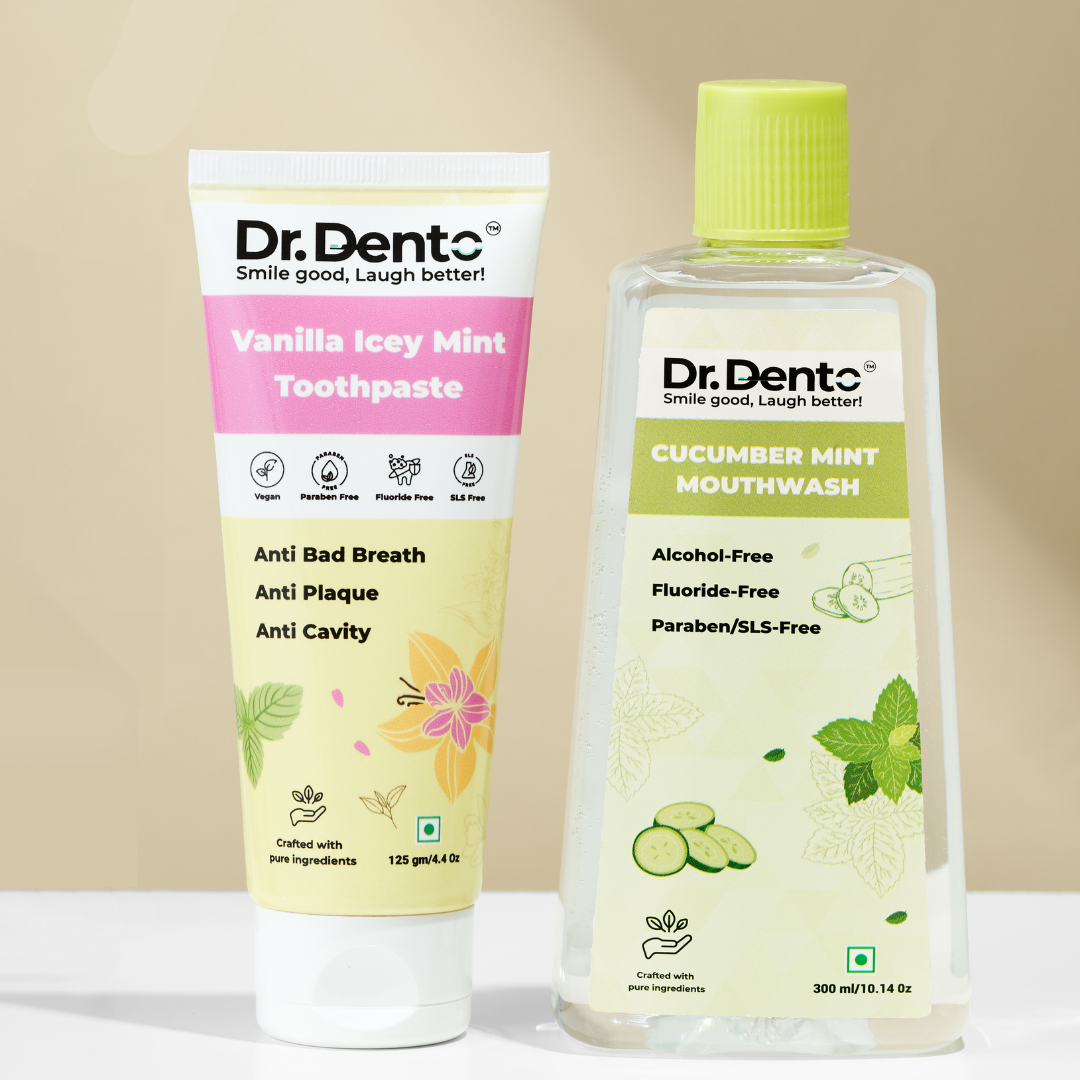 Daily Oral Care Duo - Toothpaste & Mouthwash Combo