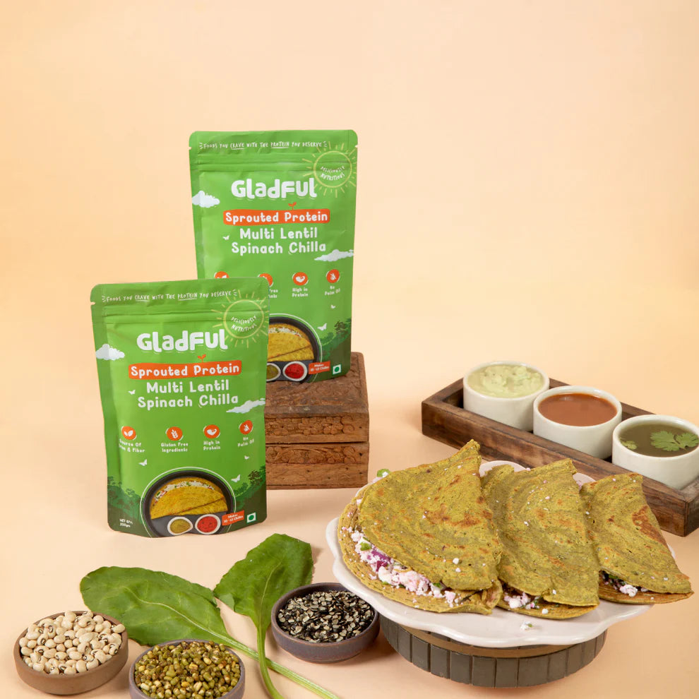 Gladful Chilla Party Combo - 6 Packs | 1200gms