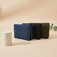 The Label GAIA Hemp Fliptop Horizontal Card Holder