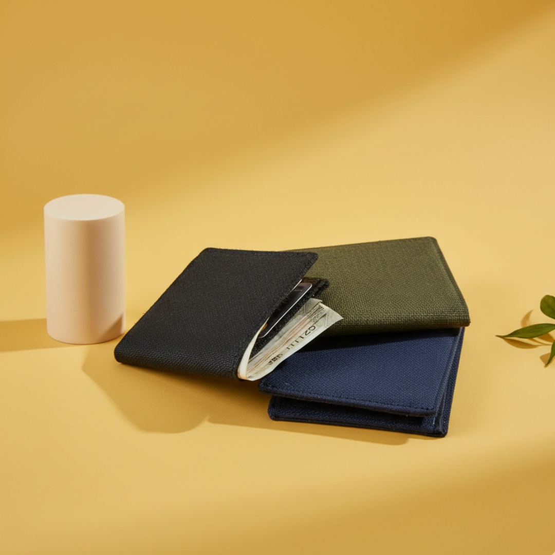 The Label GAIA Minimalist Organic Hemp Men’s Wallet