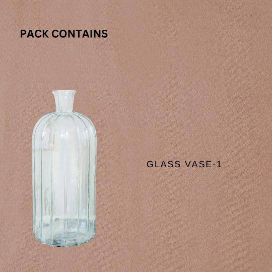 Glass horizontal vase - https://artecasa.in/