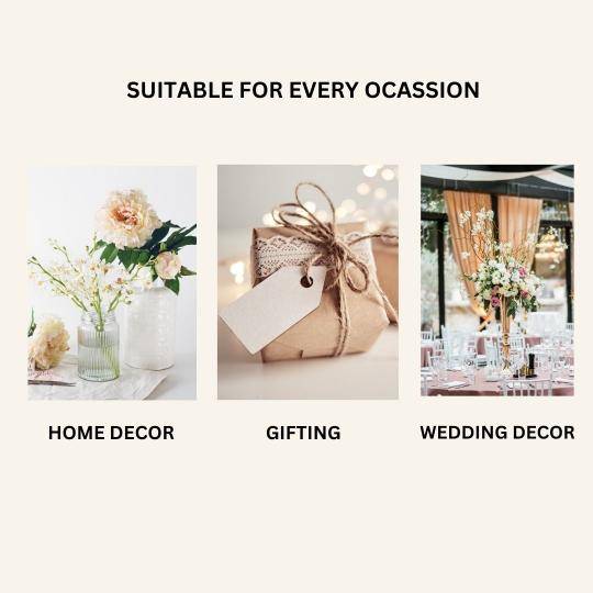 Glass horizontal vase - https://artecasa.in/