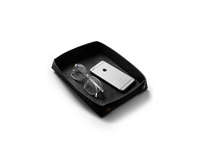 Valet Vegan Leather Tray( Black,Tan)