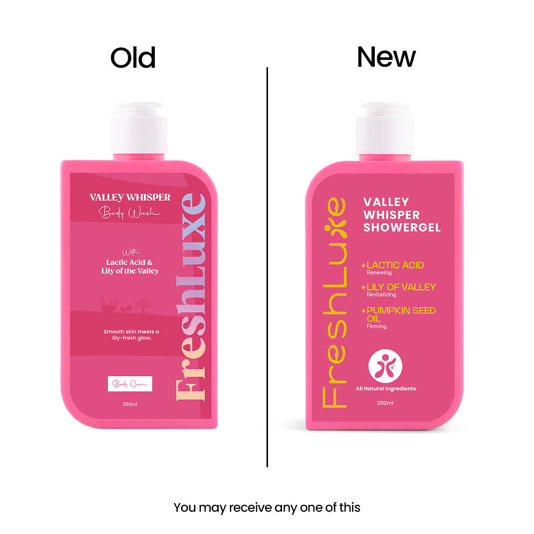 FreshLuxe Valley Whisper Body Wash | Reduces Dark Spots | Floral Scent