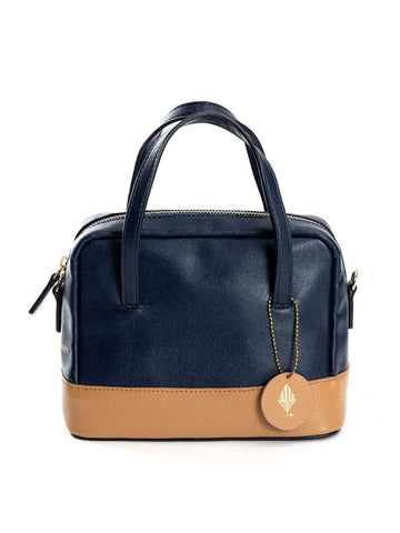 Green Hermitage Vanadey - Navy Blue & Caramel