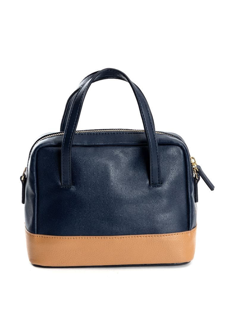 Green Hermitage Vanadey - Navy Blue & Caramel