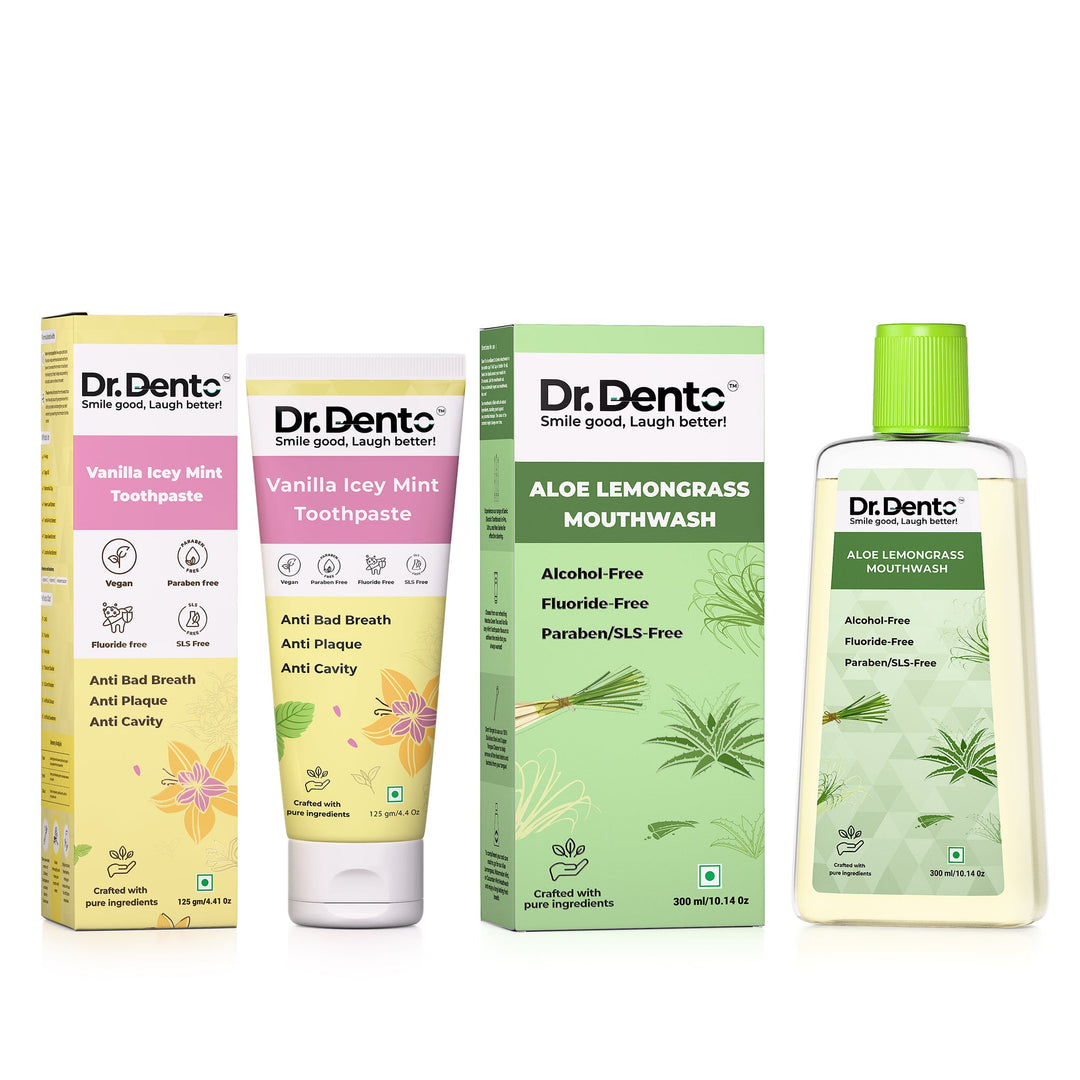 Daily Oral Care Duo - Toothpaste & Mouthwash Combo