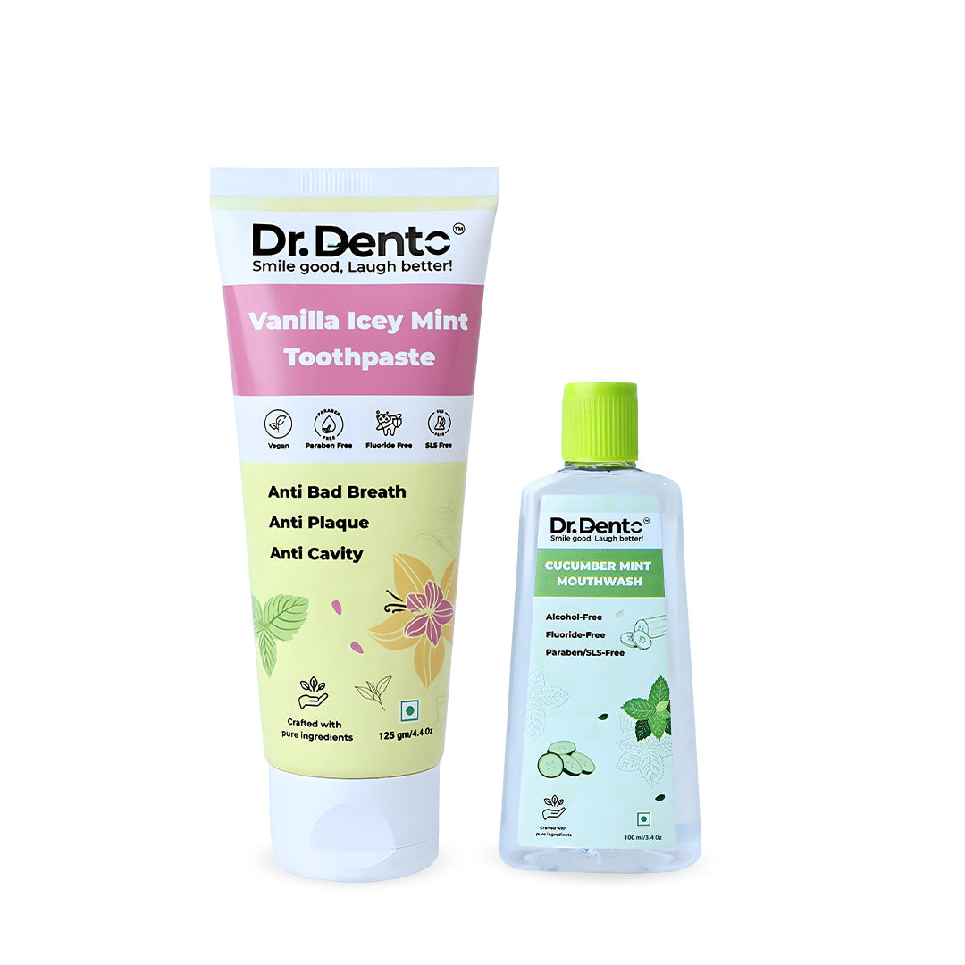 Daily Oral Care Duo - Toothpaste & Mouthwash Combo