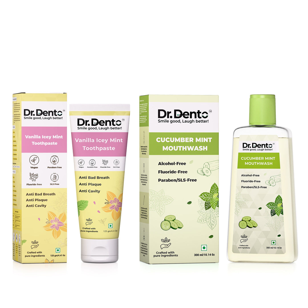 Daily Oral Care Duo - Toothpaste & Mouthwash Combo