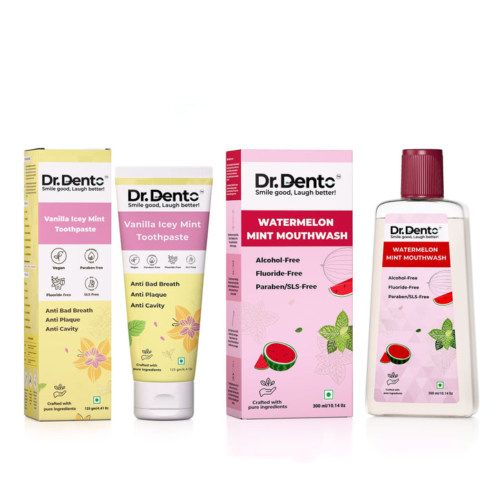 Daily Oral Care Duo - Toothpaste & Mouthwash Combo