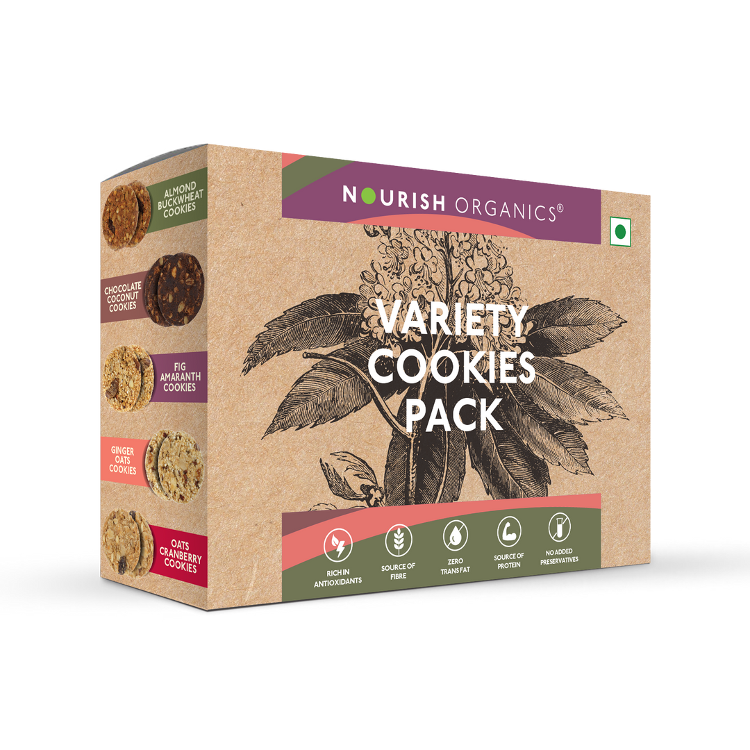 NOURISH ORGANICS Variety Cookies Pack