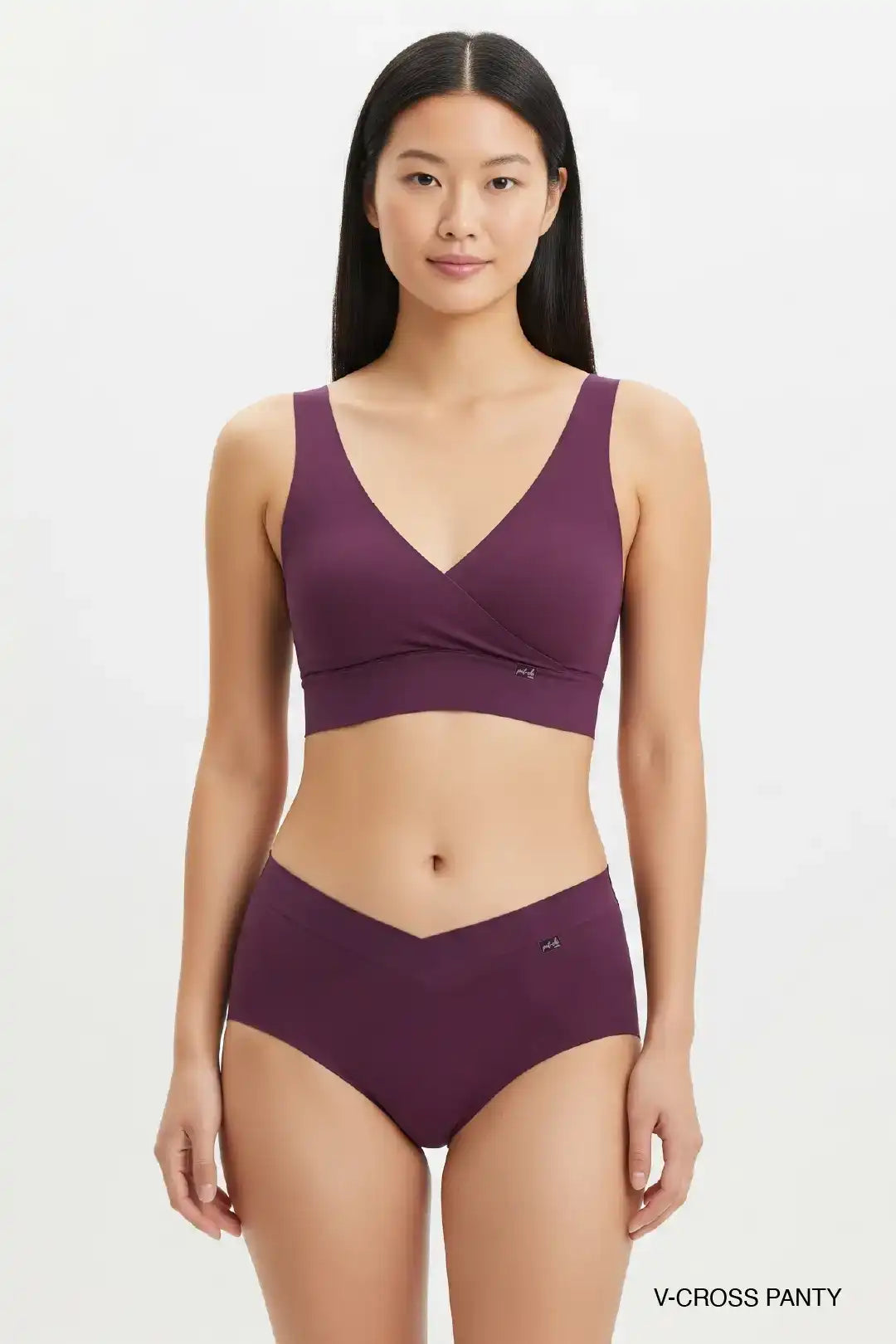 Comfort-Fit Bamboo Hipster Panty - Plum Purple