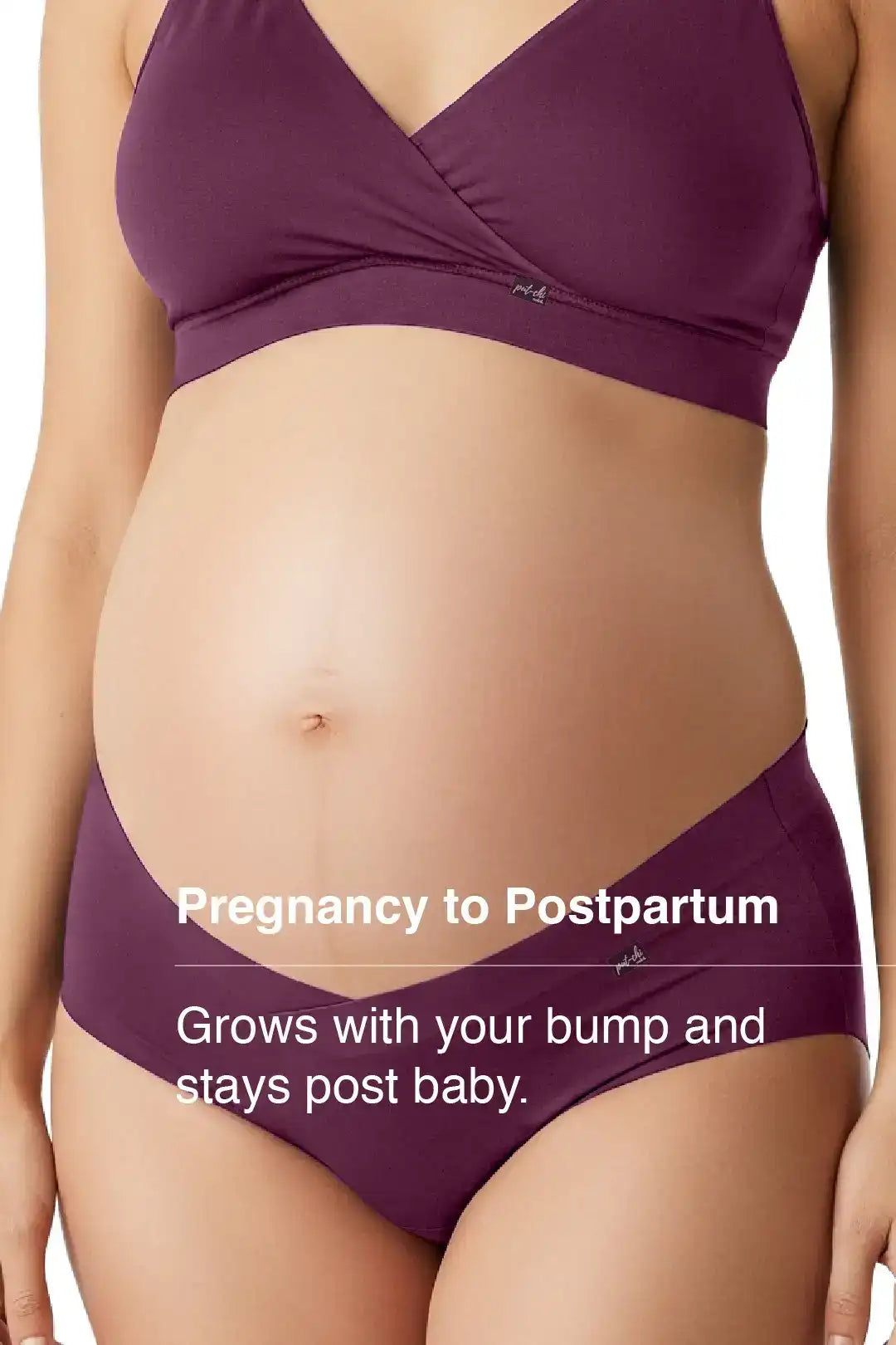 Comfort-Fit Bamboo Hipster Panty - Plum Purple