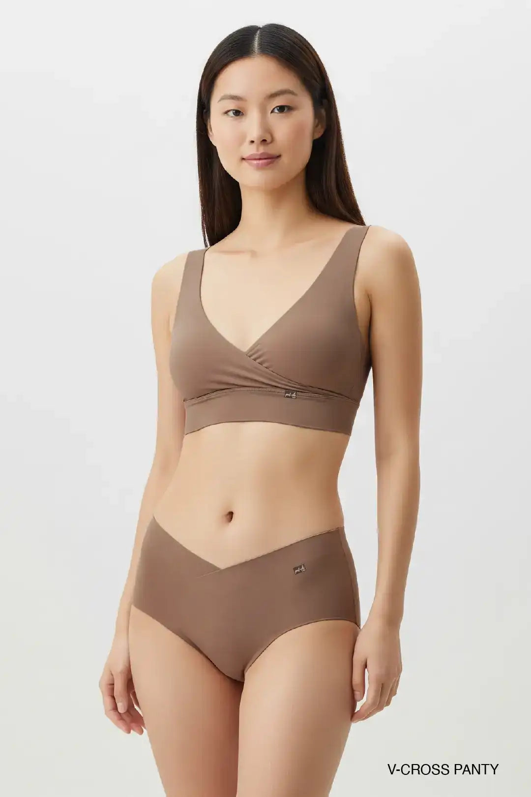 Comfort-Fit Bamboo Hipster Panty - Caribou Brown