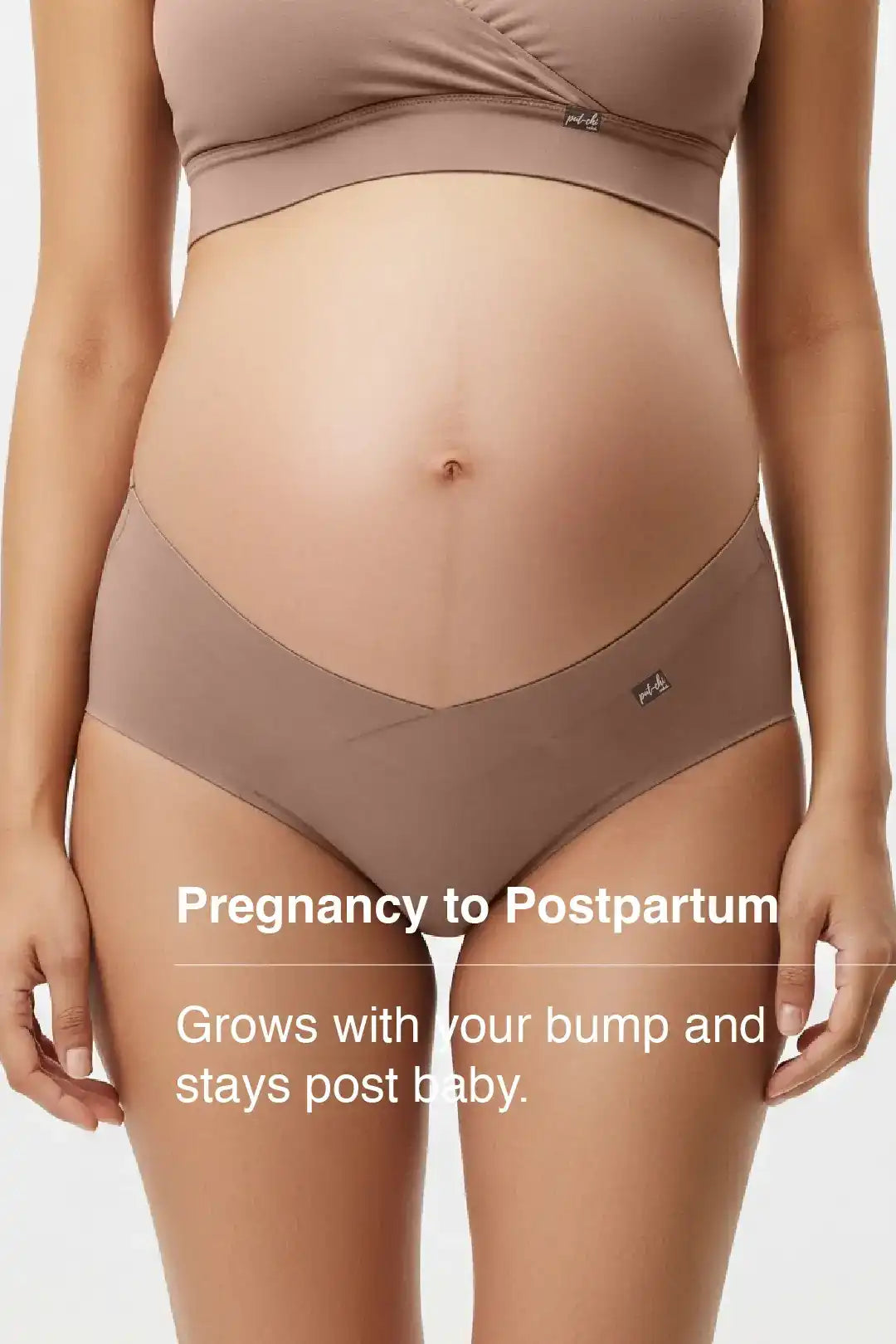 Comfort-Fit Bamboo Hipster Panty - Caribou Brown