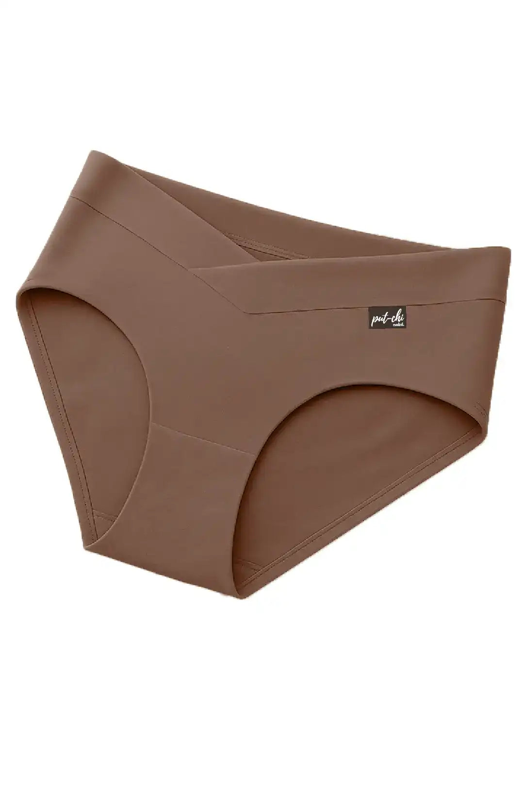 Comfort-Fit Bamboo Hipster Panty - Caribou Brown