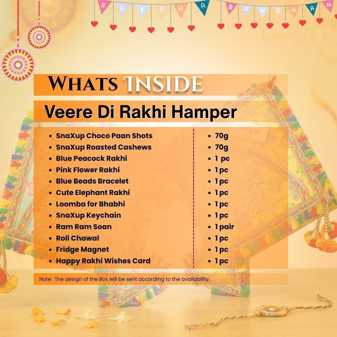 Veere di Rakhi Gift Hamper