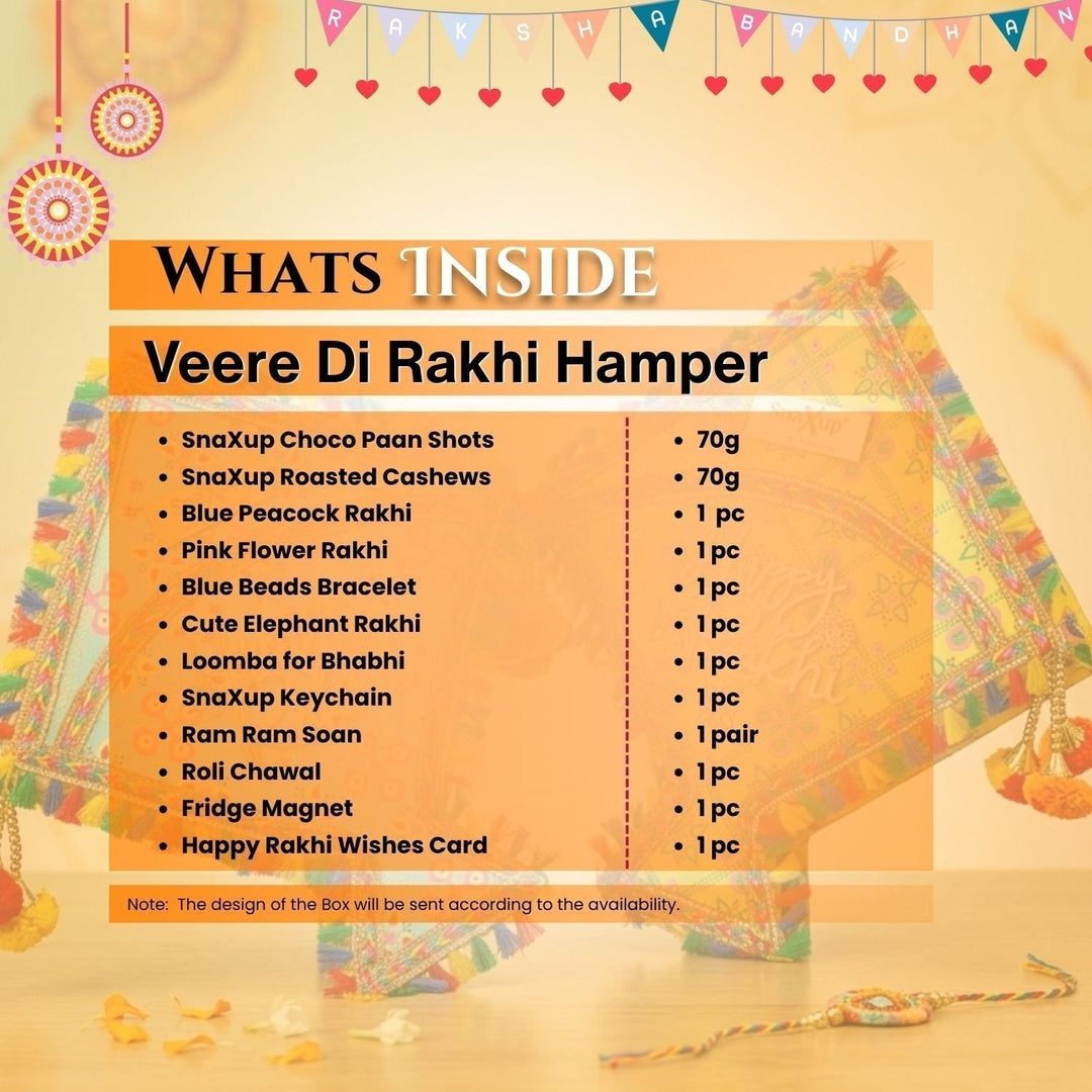 Veere di Rakhi Gift Hamper
