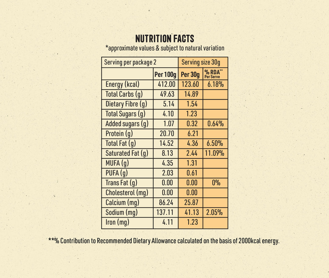 NOURISH ORGANICS Vegan Parmesan Protein Puffs Mini - Pack of 8 (20G)