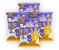 NOURISH ORGANICS Vegan Parmesan Protein Puffs - Pack of 4 (60G)