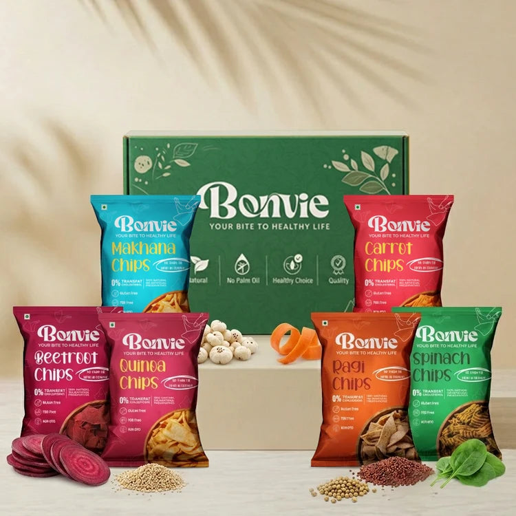 Bonvie Snacks Veggie Chips Trial Box