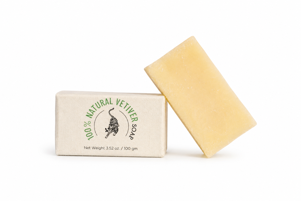 Kheoni 100% Natural Vetiver Soap
