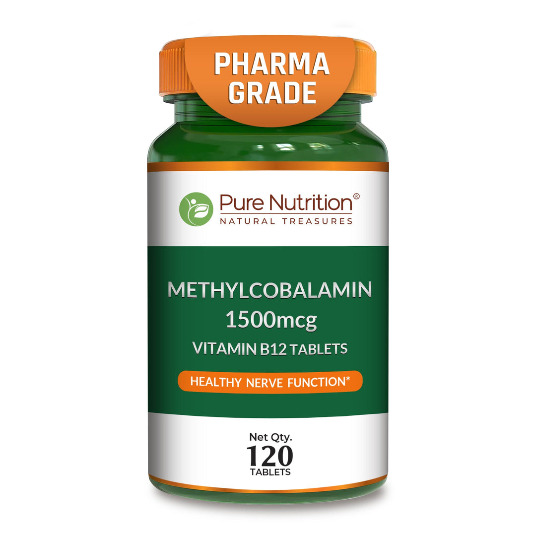 Essential Vitamin Combo: Vitamin B12 1500mcg Tablets + Vitamin D3 Oral Strips