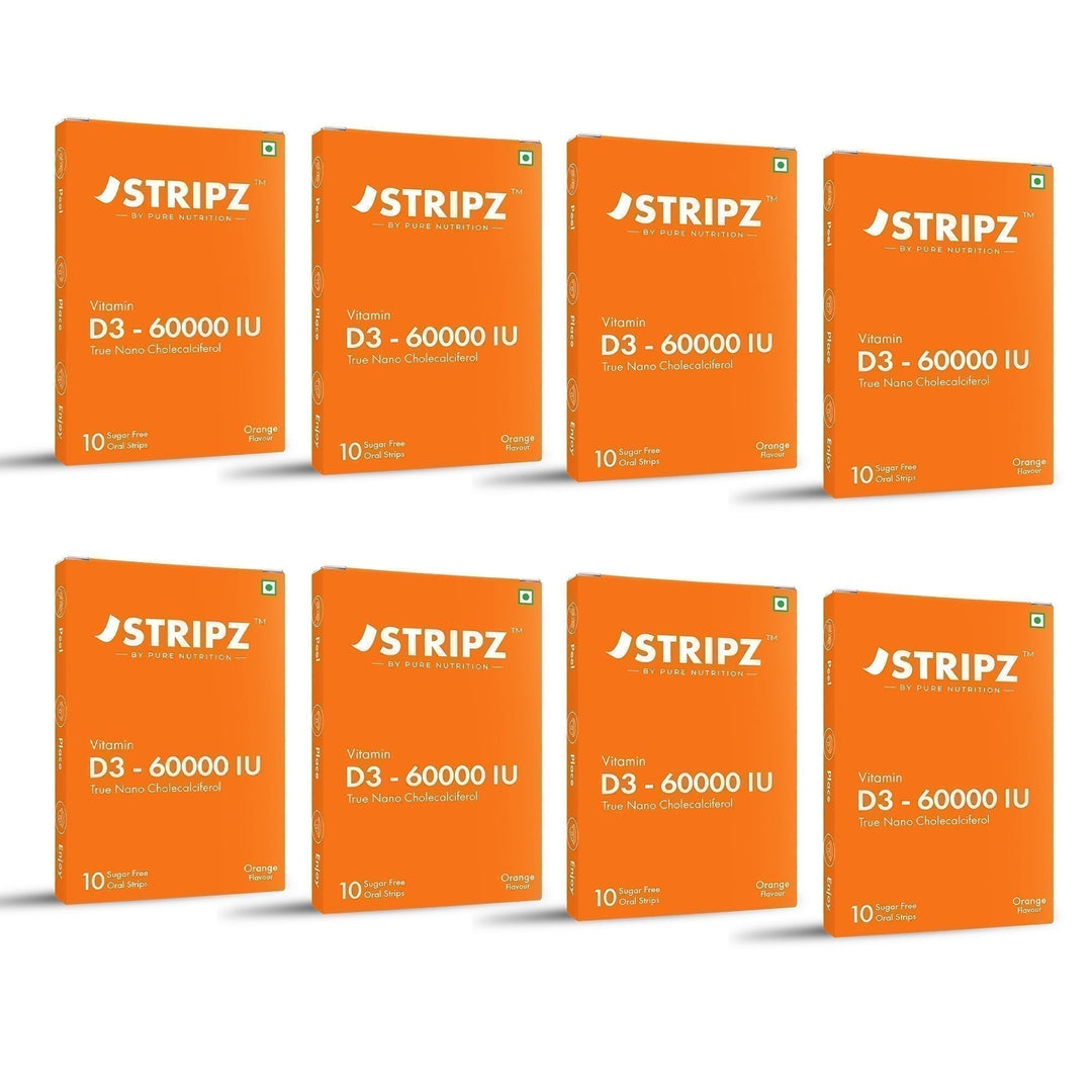 Vitamin D3 60000 IU Oral Strips 10 Sugar-Free Strips