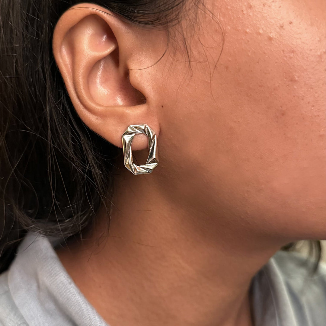 Pyramid Statement Earirngs