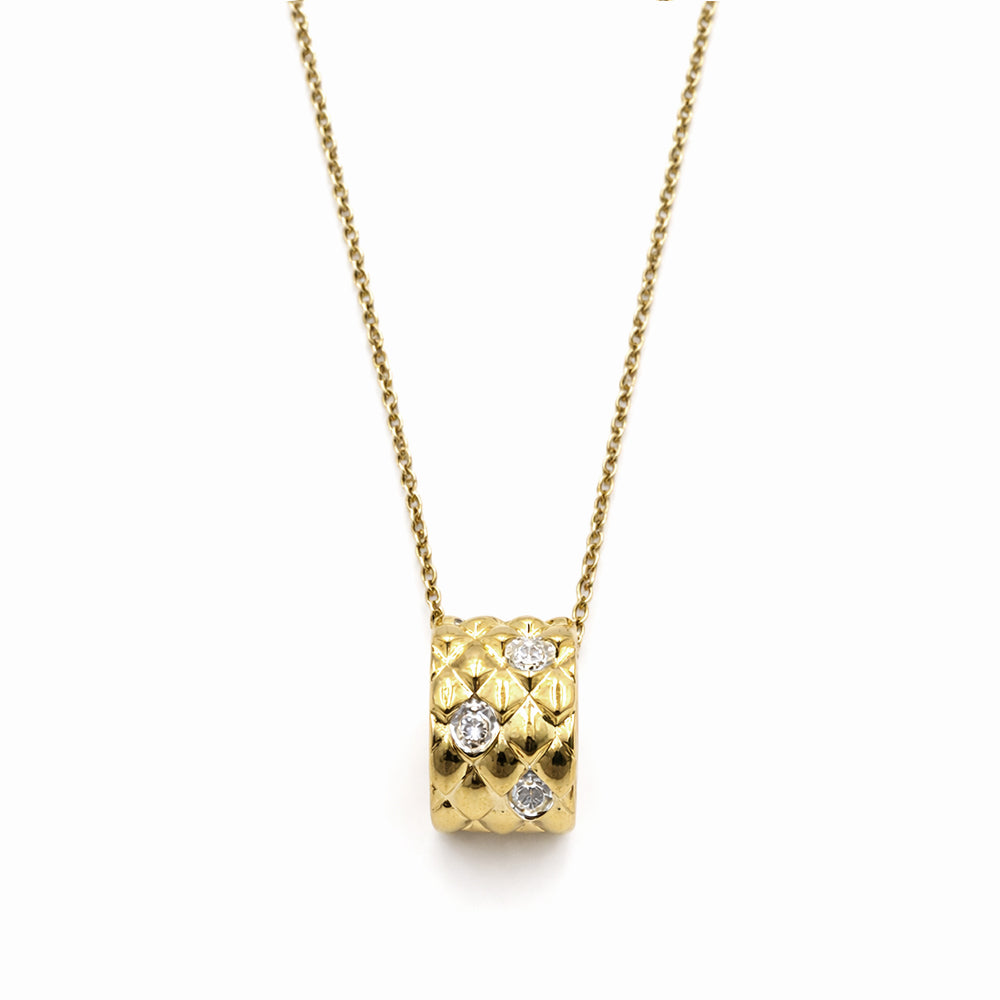 Dragon Scale Pendant Necklace in 925 Sterling Silver