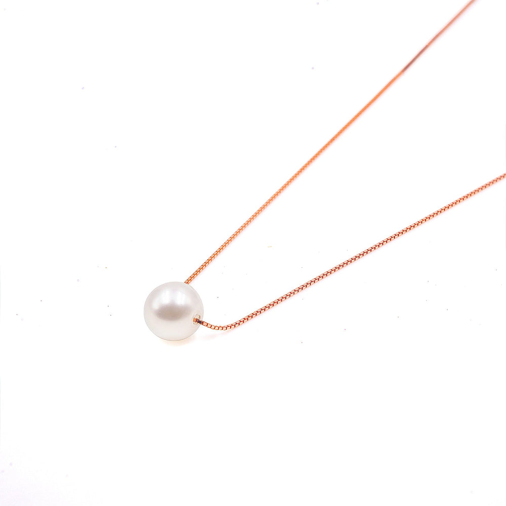 Classic Pearl chain in Rose gold finish