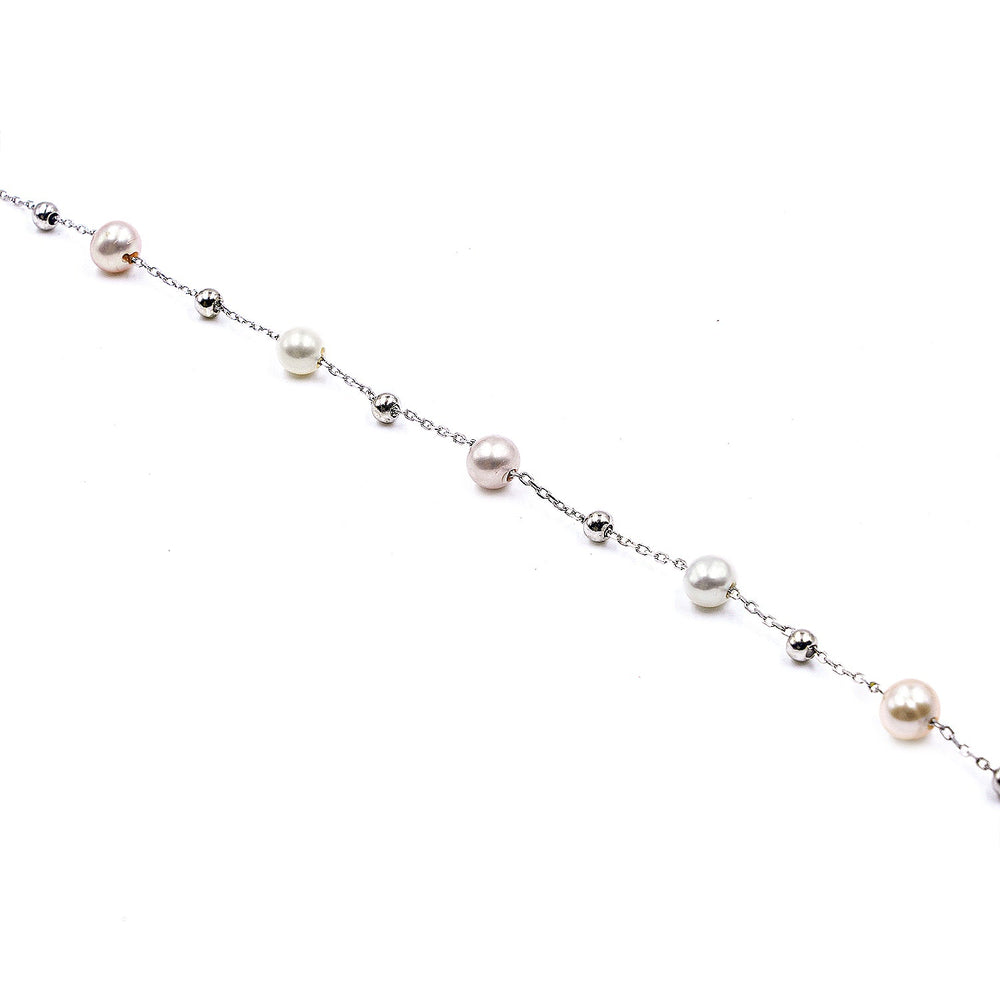 Multi colour pearl Neckalce