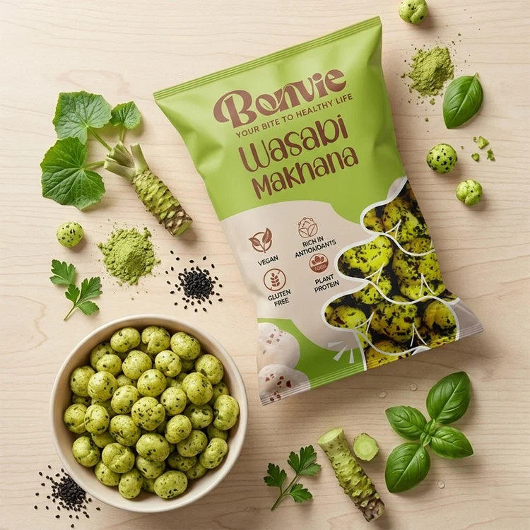 Bonvie Snacks Makhana (Foxnuts) Trial Box