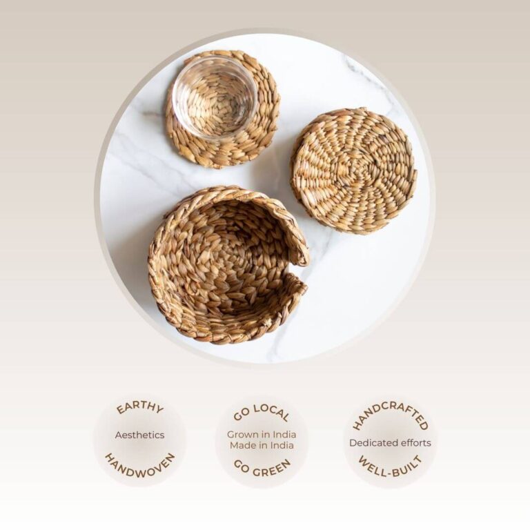 Byora Weaver coasters ( set of 6 )