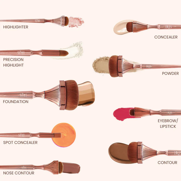 Iris Cosmetics Luminous Eye Brush Set - 5 Pcs