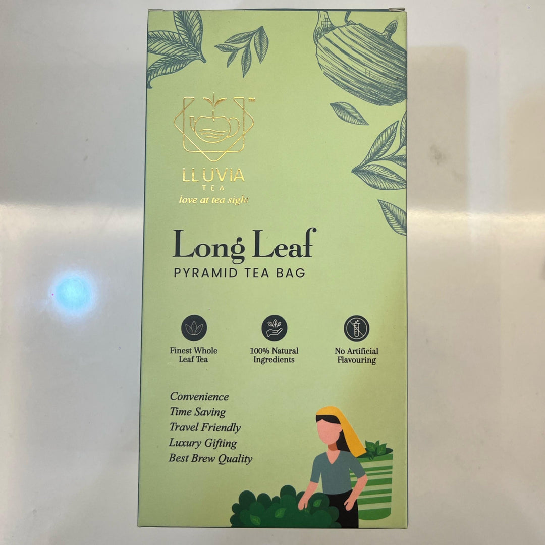 Lluvia Tea Floral Assorted Pack| Pyramid Tea bags| 6 Flavours in a box