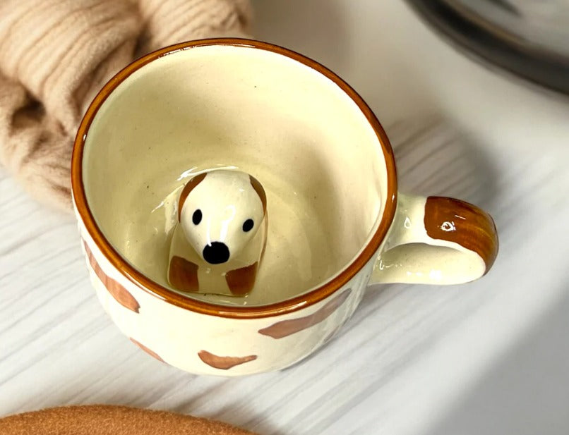 Doggo Mug | Cute Dog Ceramic Mug | Aesthetic Coffee Cup