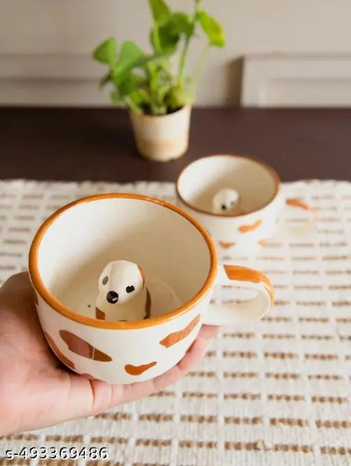 Doggo Mug | Cute Dog Ceramic Mug | Aesthetic Coffee Cup