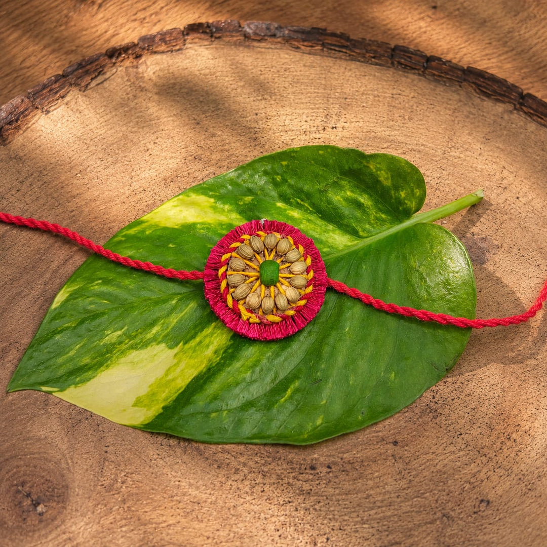 Sneh Plantable Rakhi | Eco-Friendly Handmade Rakhi with Seeds | Sustainable Rakshabandhan 2025 | Scrapshala