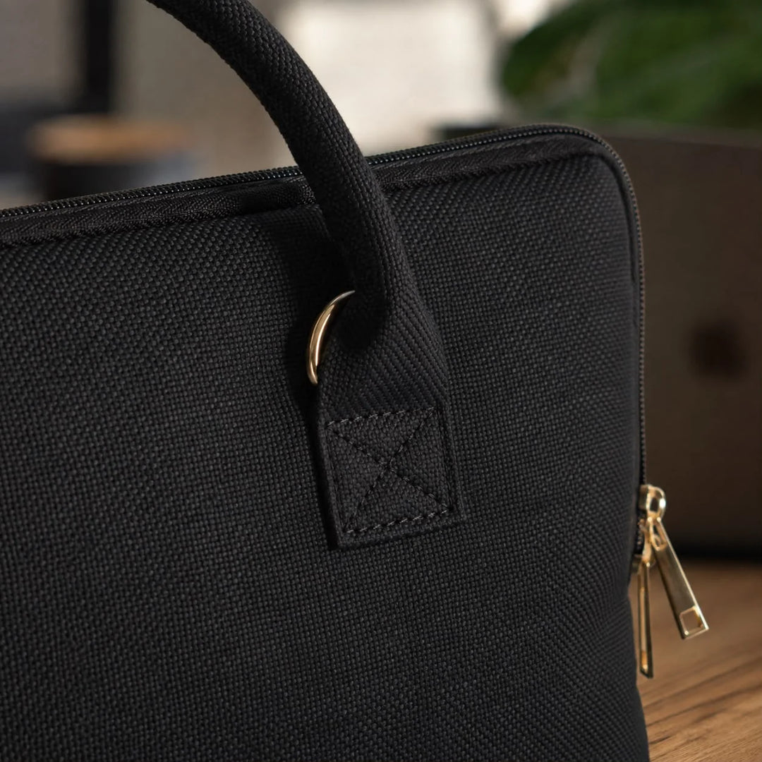 The Label GAIA Hemp Solid Slim Laptop Bag