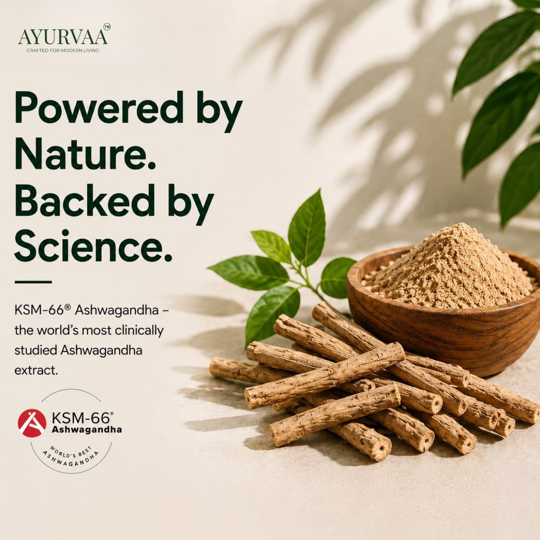 Ayurvaa KSM-66® Ashwagandha Gummies