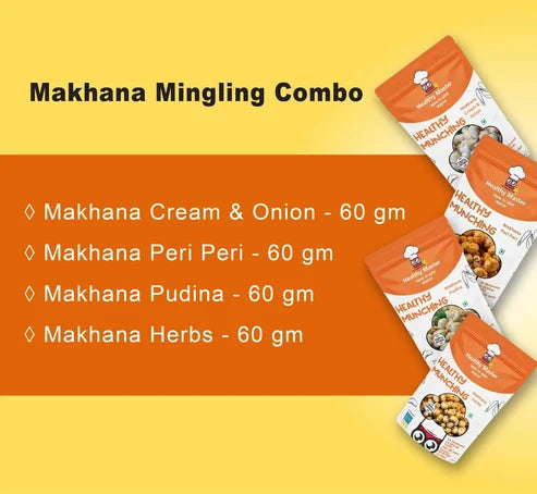 Healthy Master Makhana Mingling Combo