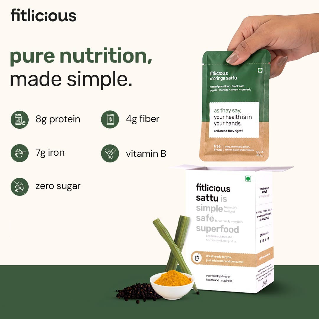 Fitlicious Moringa Sattu
