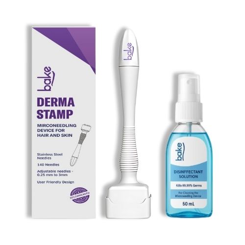 Derma Stamp with Stainless Steel Adjustable Needles 0.25mm to 3mm